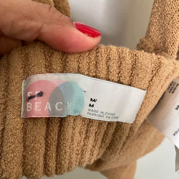 Free People FP Beach Iris Sweater Open-Back Halter - Picture 5 of 8